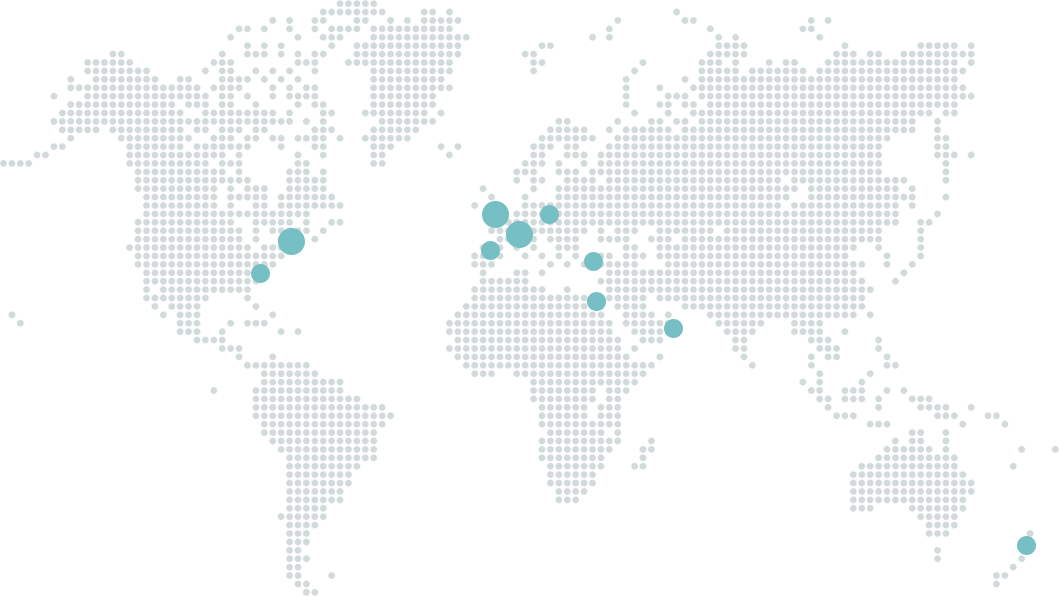 Places where we operate.